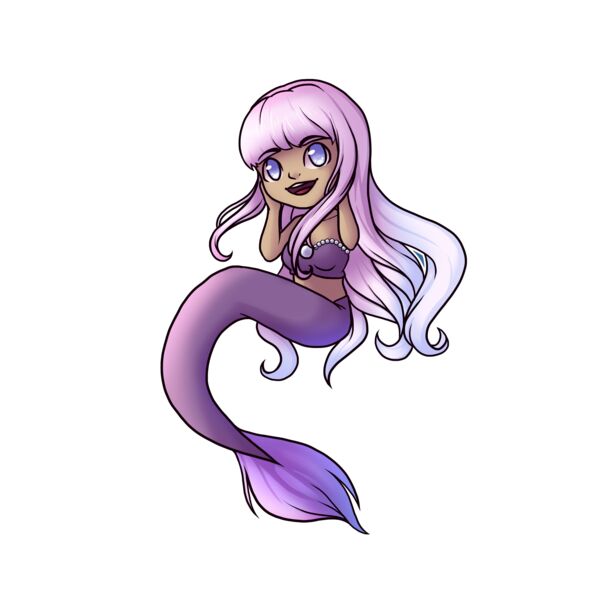 Chibi Mermaid Thumbnail