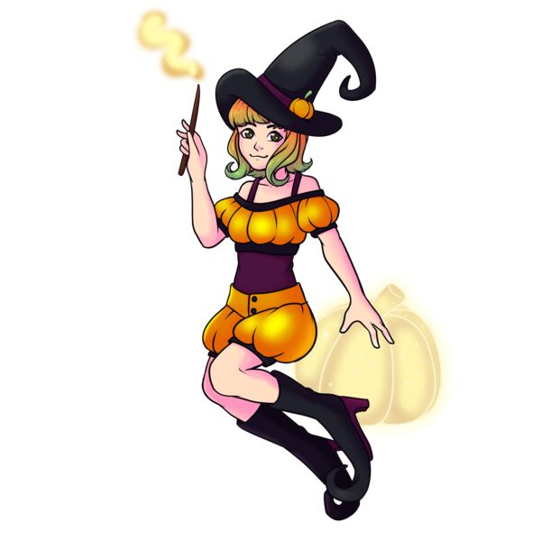 Pumpkin Witch Thumbnail